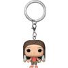 Funko Pop! Keychain: Friends - Monica Geller With Braids- Mini Figura in Vinile da Collezione Novità Portachiavi - Riempitivi per Calze - Idea Regalo - Merchandising Ufficiale - TV Fans