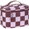LÄSSIG Organizzatore per fasciatoio Organizzatore per pannolini da portare con sé/Casual Nursery Caddy To Go deep red/lavender