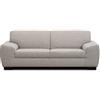 DOMO. collection Divano Incanto, 2, 5 posti, larghezza bracciolo 35 cm, set da 5, 220 x 89 x 81 cm (larghezza x profondità x altezza), grigio chiaro