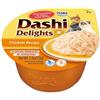 INABA Dashi Delights, Delicati Fiocchi in Brodo di Pollo - Cibo Umido per Gatti con Brodo Dashi - Snack per Gatti Ricco di Proteine, Ingredienti Naturali - Pasto Complementare - 1 x 70gr