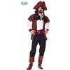 Guirca Costume Vestito Pirata Caraibi Jack Sparrow Carnevale Uomo 88140 XL
