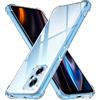 iVoler Cover per Xiaomi Poco X4 GT, Custodia Trasparente per Assorbimento degli Urti con Paraurti in TPU Morbido, Sottile Morbida in Silicone TPU Protettiva Case