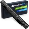 NinjaBatt Pro Batteria per Asus A41-X550A A41-X550 F550 F450 X550 R510C A550 K550 P550 X550C X550DP X450 A550L X550J R510 - Samsung Celles [4 Celles/2600mAh/37Wh]