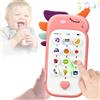 JoyJoyful Giochi Telefono Neonato 6-9 Mesi, Gioco Musicali Bambino 1 Anno, Giochi Montessori Educativi 1 Anno, Elettronici per l'apprendimento, Regali Compleanno Dentizione Precoci per 7 8 10 12 Mesi