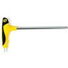 ingdaum® Chiave a brugola con impugnatura a T e testa sferica - Utensile professionale in acciaio resistente - Accesso angolato, varie misure - Ideale per meccanica, bici e moto (8 mm)