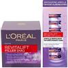 L'OREAL PARIS L'Oréal Paris Revitalift Filler Ampolle Rimpolpanti Viso Trattamento Intensivo con Acido Ialuronico 7 Ampolle Monodose + Crema Antirughe Trattamento Rivolumizzante Antirughe con Acido Ialuronico 50ml