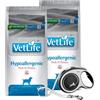 FARMINA VetLife Hypoallergenic Adult Pork Potato 2 x 12kg + FLEXI New Comfort L Tape 8 m GRATIS