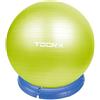 TOORX Kit Risparmio con 5 Palle da Ginnastica Ø 65 cm con pompe di gonfiaggio e basi gymball in omaggio