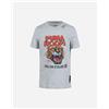 Puma Boy Graphic Cat Jr - T-shirt - Grigio