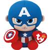 Ty Peluche Beanie Boos Capitan America 20 cm