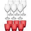 Bormioli Rocco Bormioli Spazio Set 12 Bicchieri Vino e Acqua