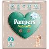 Pampers Pannolini Naturello 3 Midi (4-9 kg) Confezione da 22 pezzi