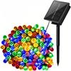 Prequ Catena Luminosa Solare 180 Led Multicolore con Giochi Luce