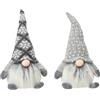 Christmas Decoration Gnomo di Natale 30 cm Grigio