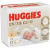 Huggies Pannolini Extra Care Bebé Base Pacco Singolo Taglia 0 - 25 pezzi