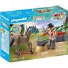 Playmobil Horse World Maniscalco con Cavallo 71357