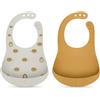 Suavinex Bavaglino Pappa Bipack in Silicone - Mango