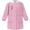 Siggi Grembiule Asilo Bambina Quadretti Rosa e Bianchi - Farfalle - 8 Anni