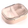 Nuvita Portamerenda Lunch Box con 3 Scomparti - 490ml - English Rose