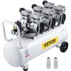 VEVOR Compressore d'Aria Senza Olio Ultra Silenzioso da 22 Galloni, Compressore Silenziato, Compressore d'Aria 2200 W, Rumorosità meno 58 dB, Compressore d'aria Portatile Senza Olio