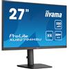iiyama 27 ETE VA-panel, 1920x1080@100Hz, 15cm height adj. stand, 250cd/m2, 4ms, Speakers, HDMI, DisplayPort, Speakers, USB-HUB 2x 2.0 XUB2794HSU-B6