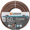 Gardena Premium Superflex 13 Mm (1/2 Pollice), 50 M: Tubo da Giardino con Profilo di Presa di Forza, Pressione di Scoppio di 35 Bar, Altamente Flessibile, Dimensionalmente Stabile (18099-20)