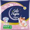Babylino Safe Nights Girl, Mutandina Assorbente per la Notte per Bambina 8-13 anni (30-48kg), 14 Unità