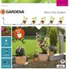 Gardena Natureup! Start Verticale con Irrigazione: Parete di Sostegno per Piante per Il Rinverdimento di Balcone/Terrazzo/Cortile, Kit per 5 Piante, Irrigazione Invisibile (13151-20)