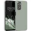kwmobile Custodia Compatibile con Xiaomi Redmi Note 11 / Note 11S Cover - Back Case per Smartphone in Silicone TPU - Protezione Gommata - verde grigio