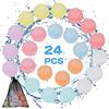 Diealles Shine Bombe da Acqua, Diealles Shine 24 Pezzi Palloncini d'Acqua per Bambini, Gavettoni Acqua Riutilizzabili per Estivi Piscina Spiaggia Giardino Palloncini Gioco (24 Pezzi)