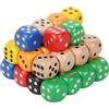 Liuer 21PCS Dadi da Gioco 6 Facce Colori Dadi Adatto per insegnamento della Matematica, intrattenimento di Gioco, Giochi per Famiglie(30 * 30mm)