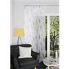 HOMEbasics - Tenda in voile stampata Paolo - ideale per ambienti eleganti - facile da montare