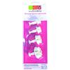 ScrapCooking 5109 découpoir in Forma Fiori plastica/ABS Multicolore 21 x 9 x 5,5 cm