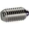 HALDER Pressostato a molla, con bullone e fessura/acciaio inossidabile, forza molla standard | d1=M10 | 22050.0510