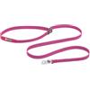 RUFFWEAR Guinzaglio per cani Flagline, Guinzaglio multiuso per cani da 1,9 m a mani libere, Guinzaglio per cani leggero regolabile e resistente senza trazione, Guinzaglio antigroviglio Alpenglow Pink