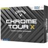 Callaway Golf Chrome Tour X Palline da golf (Triple Track, 24 pezzi (bianco))