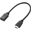 SpeaKa Professional Speaka Cavo di prolunga professionale HDMI A maschio HDMI A femmina 0,30 m nero SP-7870100 Audio Return Channe