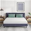 Novilla Materasso 160x200, Materasso Matrimoniale in Schiuma Fredda Altezza 16cm, 9-Zone Morbida Cold Foam Materasso, Elevata Traspirabilità e Fresco Supporto Eccellente Oeko-Tex Certified