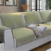 YWQJL Copertura Divano Con Penisola 4/3/2/1 Copridivano Posti Destra Sinistra Impermeabile Angolare,copridivano Angolare Con Penisola Universale, Antiscivolo Fodera Sofa Cover Set L Shape,grün-70x120cm