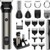 Solimpia Hair Clipper Per Gli Uomini, Professionale Cordless Barber Taglio Capelli Trimmer Ricaricabile Beard Nose Body Hair Grooming Kit Per Gli Uomini 7 in 1