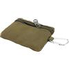 JINDI Mini borsa EDC Pouch Bags, Easy Access, resistente agli strappi, leggera, in nylon con moschettone, per esterni (verde)