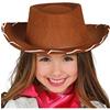 Funidelia Guirca Fiestas gui13947 - Cappello da Cowboy, in Feltro, per Bambini
