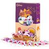 Chiwava 36 pezzi 11,5 cm Giochi Gatto Topolini Giocattoli per Gatti sonaglio carino doppio colore piccolo mouse Topi Giochi interattivi per Gatto Gattini Colori Assortiti
