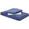 GC GAVENO CAVAILIA Gaveno Cavailia Set Copripiumino con Federa, Reversibile, in Policotone, Ohari Ombre Navy, Matrimoniale, Marina Militare, Doppio