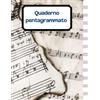Independently published Quaderno pentagrammato per scrivere la tua musica 100 pagine numerate, indice personalizzabile