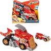 T-Racers MIX ´N RACE Fire Launcher Truck - Camion lanciatore con dettagli di fuoco. Include 1 veicolo T-Racer Mix ´N Race esclusivo. Pessiona il grilletto per lanciarlo. Compatibile Mix ´N