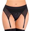 Bad Kitty Strap-On Tong with Suspenders 2493578 Black XL
