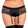 Bad Kitty Strap-On Lace Panties with Suspender 2493608 Black M