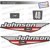 Adesivi motore marino fuoribordo Johnson 737 40 cv gommone barca