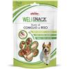 Record Welisnack Rustici Coniglio e Riso Complemento Alimentare per Cani Elevata Digeribilità - 80 g
